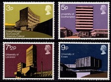 GB 1971 British Architecture Universities Set SG890 - SG893 Unmounted Mint MNH