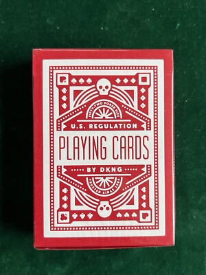  Red Wheel Playing Cards DKNG Art Of Play Neu & Sealed USPCC Deck