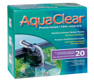 AquaClear PowerHead für 18-76L Aquarien - 480 Liter pro Stunde
