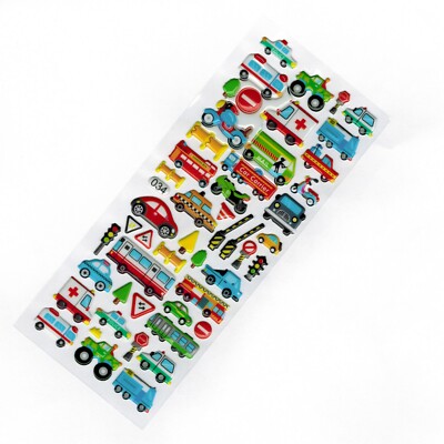 NEW! Scrapbooking Sticker DIY Diary Planner Decor Car Truck Bus Bike ...