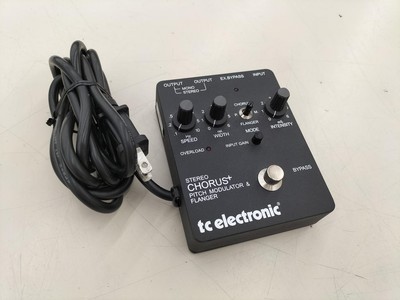 TC Electronic CHORUS+ ギターエフェクター tc electronic STEREO CHORUS+ エフェクター