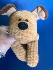 Gund, pupkins the dog stuffed animal, brown dog, excellent condition