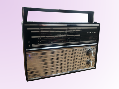 Vintage Transistor Radio VEF 202