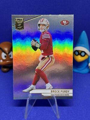 Brock Purdy 2024 Donruss Elite Base #95 San Francisco 49ers