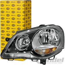 HELLA HAUPTSCHEINWERFER LINKS H7/H1 passend für VW POLO 9N_ AB BJ.: 04.2005