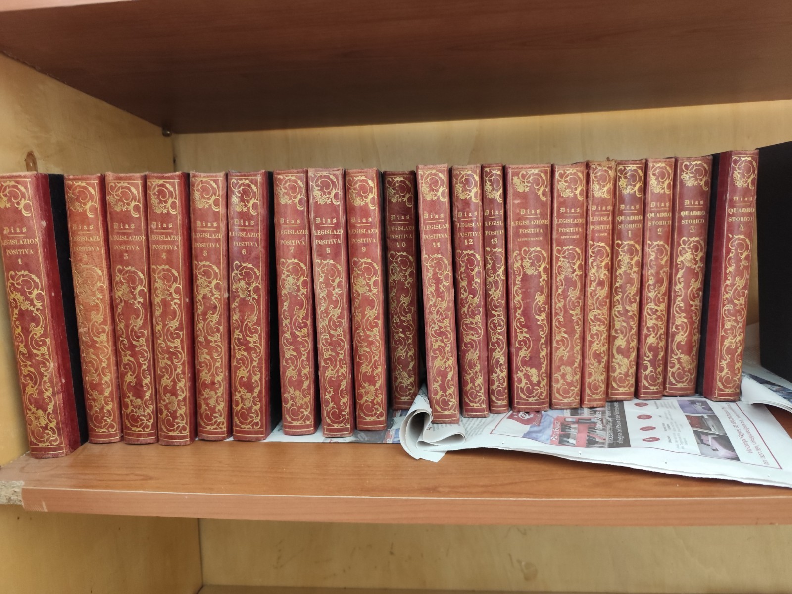 Francesco Dias, Positive Legislation of the Kingdom of the Two Sicilies from 1806 