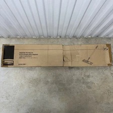 Rubbermaid Adaptable Flat Mop Kit Blue Head/Yellow Handle 2132426 NEW OPEN