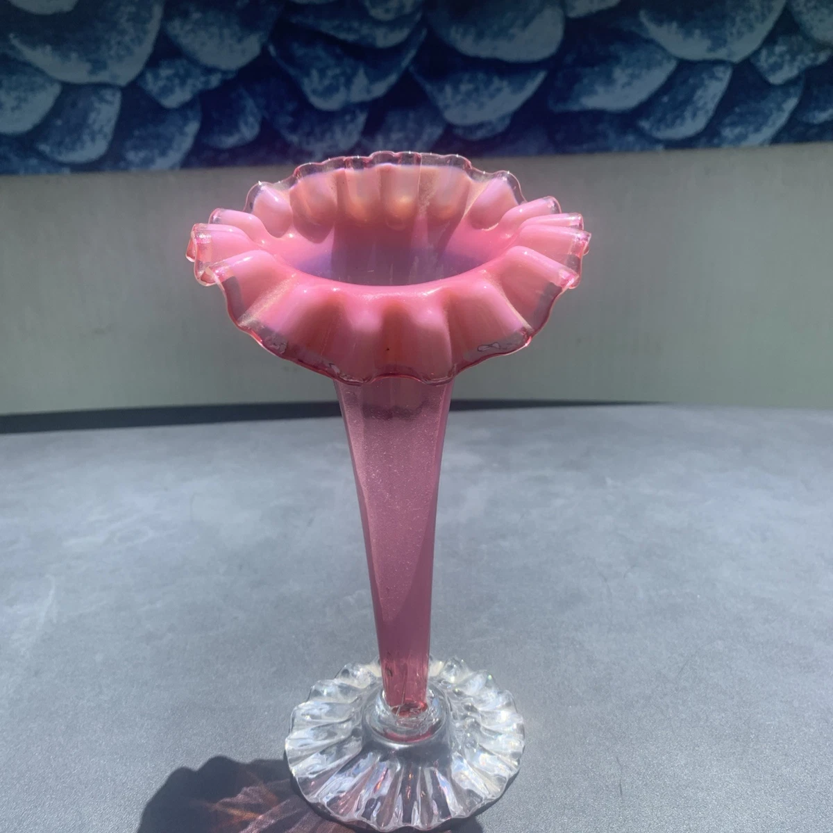 Jack In The Pulpit Vase In Studio & Handcrafted Glass for sale | eBay