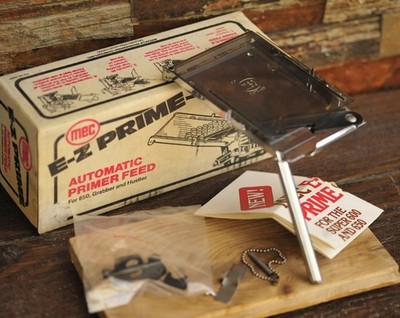 MEC RELOADER E-Z PRIME Automatic Primer Feed for 650,  Grabber and Hustler w/Box