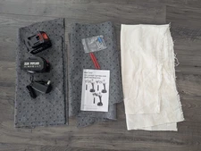 BESGEER Rug Tufting Gun Accessories (Two) 21v Batteries - Charger - Cloth - More