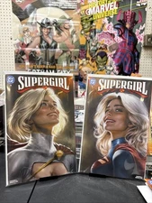 SUPERGIRL #3 PARRILLO & COHEN 616 Trade Dress Variant Set Of 2 LTD 3000