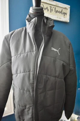 Puma Men's Padded Zip-Front Quilted Jacket - Image 1 of 4