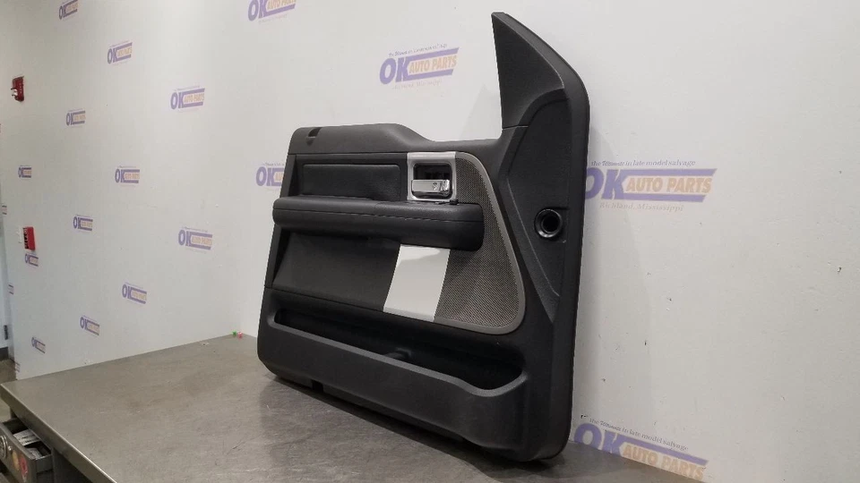 07 FORD F150 SALEEN S331 INTERIOR DOOR TRIM PANEL FRONT LEFT DRIVER BLACK - Image 3 of 4