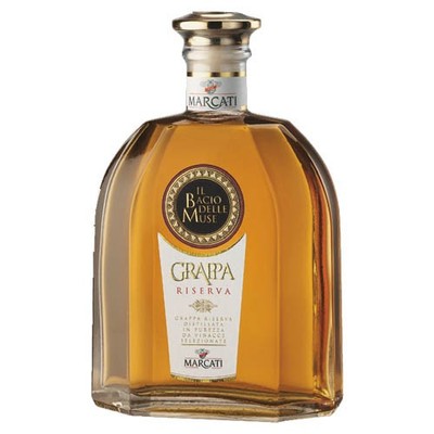 Marcati Grappa Il Bacio delle Muse Riserva 700ml Flasche