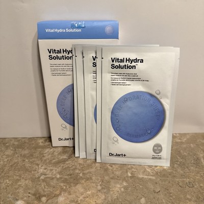 Dr.Jart+ Dermask Vital Hydra Solution Sheet Mask PACK OF 5 Exp 7/1/2027