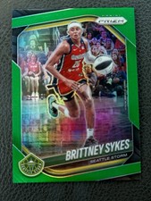 2025 Panini Prizm WNBA - Brittney Sykes #121 Green Prizm - Seattle Storm
