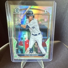 Topps 2023 Bowman Chrome Refractor Rookie Peyton Graham Detroit Tigers BCP-57