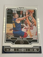 2023-24 Panini Contenders Game Night Ticket Nikola Jokic #6 Insert Nuggets MVP
