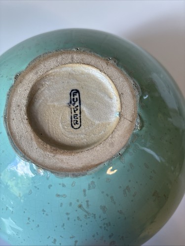 Fulper Pottery Glazed Two Handled Vase Jade Green Antique 1900-1917 - Picture 7 of 14