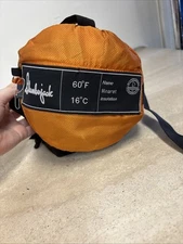 Slumberjack Mummy Sleeping Bag In Orange Minaret 60 Degrees