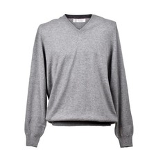 BRUNELLO CUCINELLI MEN'S 100 CASHMERE V NECK PULLOVER SWEATER NWT MSRP 1095