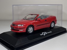 2003 1:43 SAAB 9-3 Aero Convertible Cabrio Cabriolet Red Rare Model Car 93
