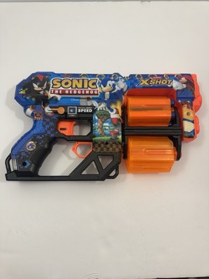 XSHOT Skins Dread Blaster - Mega Sonic Skin by ZURU Sonic The Hedgehog