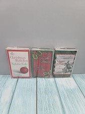Hallmark Christmas Holiday Cassette Tapes 1998, 1999, 2000 Lot Of 3