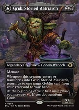 Grub, Storied Matriarch // Grub, Notorious Auntie (Borderless) [ECL] NM MTG