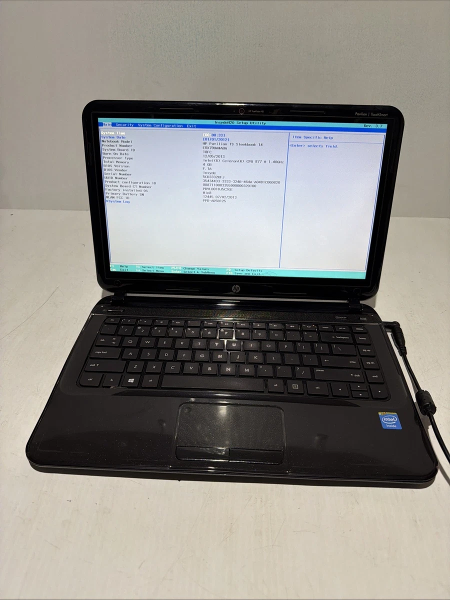 Hp Pavilion Sleekbook 14 Laptop for sale | eBay