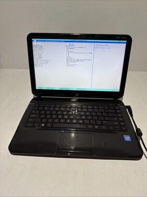 Hp Pavilion TS Sleekbook 14 Laptop Celeron 877 4gb Ram NO Drives Boots Bios