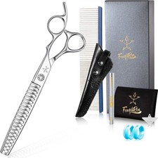 High-end Professional Dog Grooming Thinning Scissors Teeth Cutting Blending S...