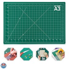 Self Healing Sewing Mat, 12inch x 18inch Rotary Cutting Mat Double Sided 5-Pl...