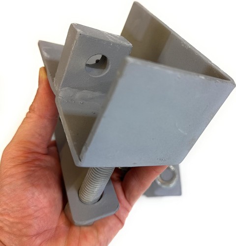 Easy Install Bolt-On Lockbox with Keyed Padlock for Shipping Container Security - Picture 6 of 10