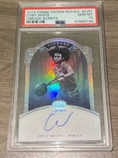 2019 PANINI CROWN ROYALE LINEAGE SCRIPTS #CWT COBY WHITE   15/49   psa10🔥