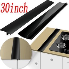 Silicone Stove Counter Gap Cover | Heat-Resistant Kitchen Gap Filler | Oil, Dust