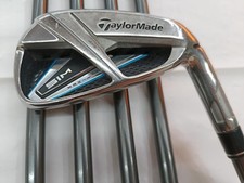 TaylorMade SIM MAX TENSEI BLUE TM60 S flex iron set used Fukuyama Prince store