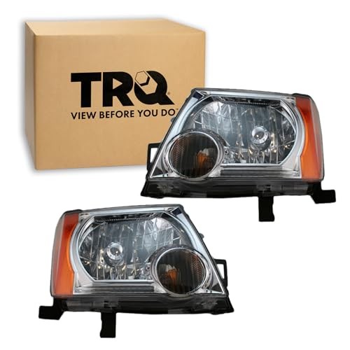 Halogen Headlight Assembly for 14–16 Nissan Rogue Driver & Passenger Side