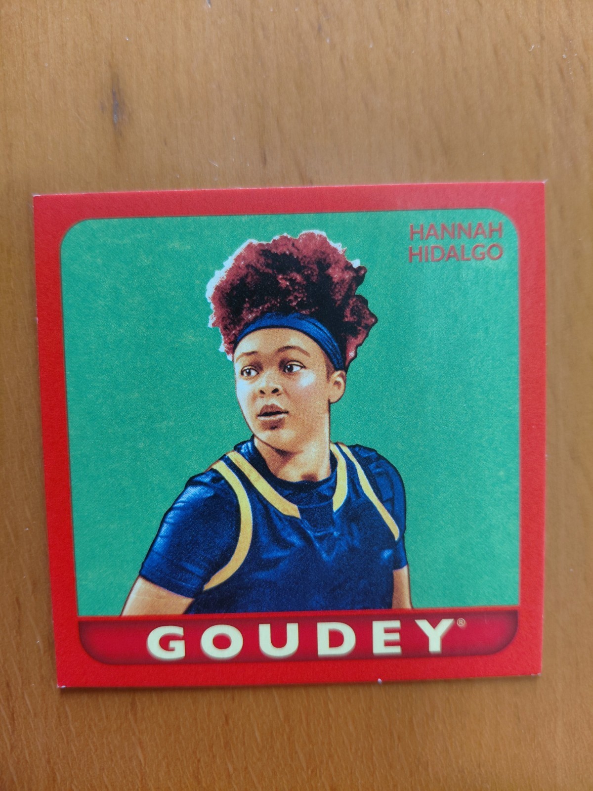 2025 Goodwin Champions Goudey Hannah Hidalgo #G-32 Red /1933