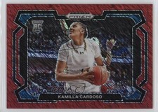 2024 Prizm Draft Picks FOTL Red Shimmer Variations 5/9 Kamilla Cardoso #59 18t1