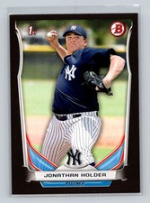 2014 Bowman Draft Picks & Prospects Black Asia Jonathan Holder New York Yankees