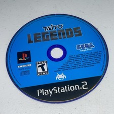 Taito Legends (Sony PlayStation 2, 2005) ****TESTED**** PS2 Disc Only