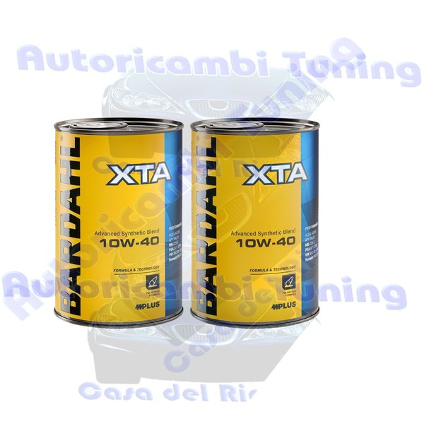 Bardhal Bardahl XTA Polarplus Mplus 10W40 Acea A3B4 ÖL Wartung Auto 2 Liter-image