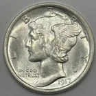1917 Mercury Dime — Uncirculated MS 💎