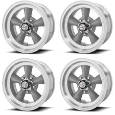 Set 4 American Racing Vintage Vn105 Torq Thrust D 14x6 5x4.5 Gray Rims 14 -2mm