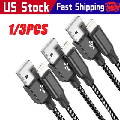 Fast Charger Cable Heavy Duty For iPhone 13 12 11 X XR 8 Charging Cord wholesale