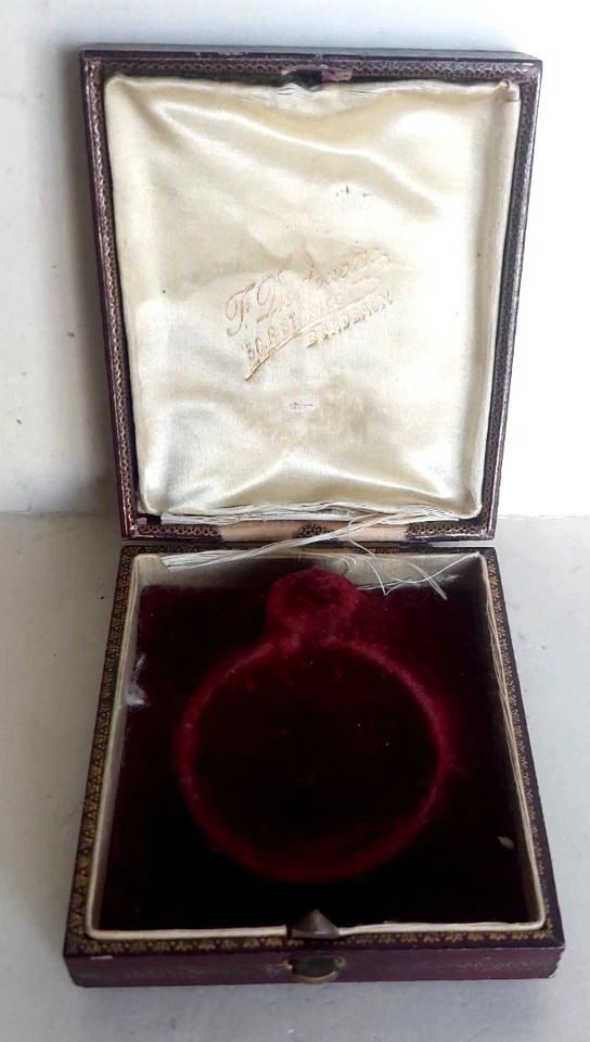 Lot De 7 Boite écrin ancien Pour bijoux Bague Bracelet Montre De Gousset - Photo 2/4