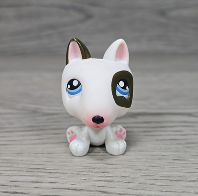 Littlest Pet Shop LPS Bull Terrier Gen 2 Unnumbered 