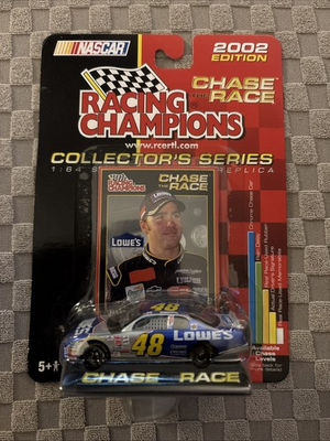 #ad #ad Racing Champions Chase The Race #48 Jimmie Johnson 2002 NASCAR Lowe’s GRAY CAR $9.99