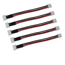 5pcs 15cm JST-XH 2S 3S 4S 5S 6S Plug Balance Charger Silicone Wire Extension ...